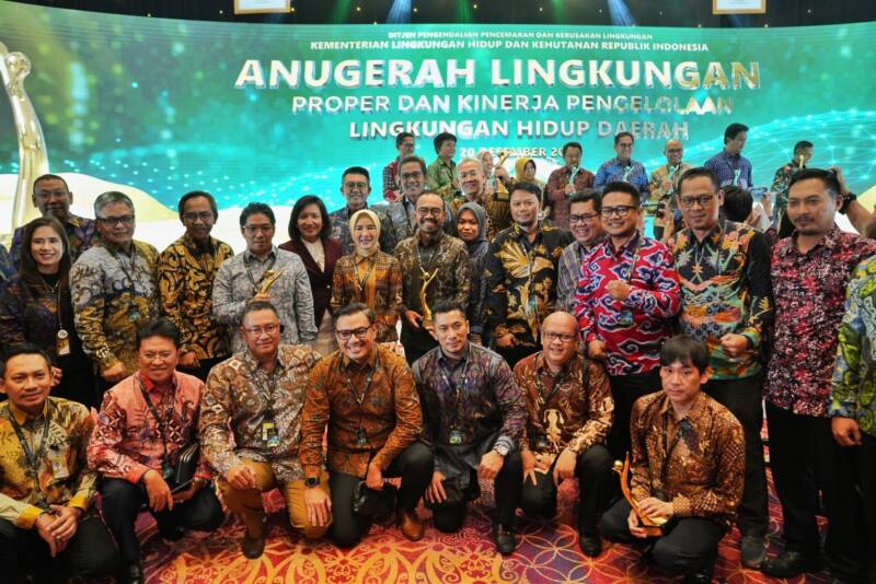 PGN Subholding Gas Pertamina Raih 3 Proper Emas Dan 6 Proper Hijau