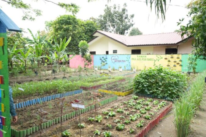 Kelurahan Pulo Brayan Bengkel Baru, Kecamatan, Medan Timur sukses mengoptimalkan pemanfaatan lahan tidur atau perkarangan untuk dijadikan warung hidup, lumbung hidup dan juga apotik hidup.