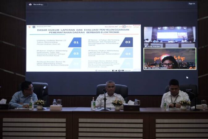 Pemerintah Kota Medan mengoptimalkan Penyusunan Laporan Penyelenggaraan Pemerintahan Daerah (LPPD) Kota Medan Tahun 2023 dengan menggelar Rapat Optimalisasi Penyusunan LPPD Kota Medan Tahun 2023, di Ruang Rapat III Kantor Wali Kota Medan, Rabu (21/2).